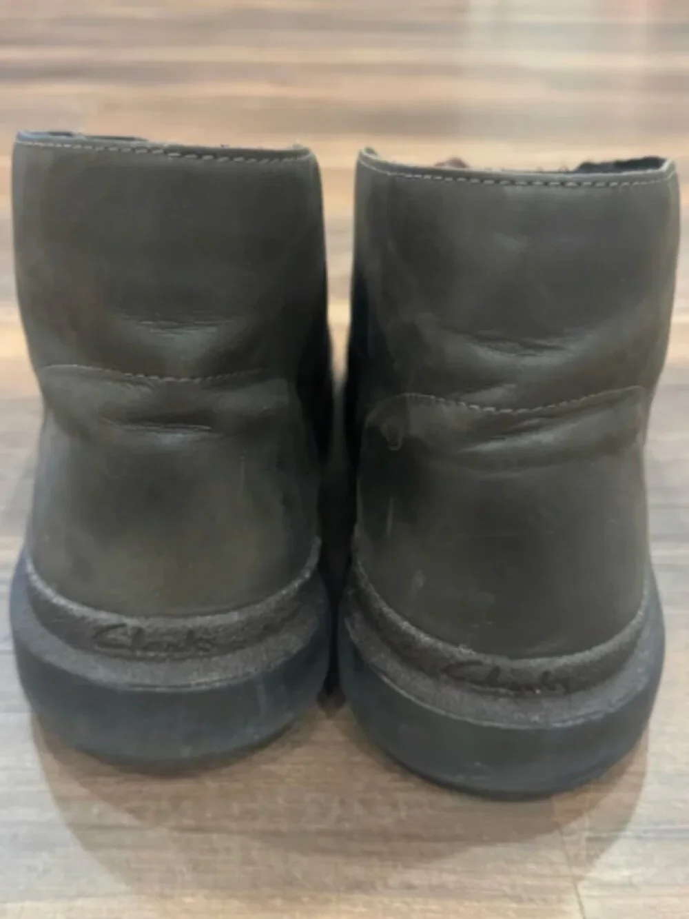 Clarks Court Lite Desert Boot MX-I Comfort Brown Leather Men's Size 13 Chuka